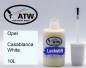 Preview: Opel, Casablanca White, 10L: 20ml Lackstift, von ATW Autoteile West.